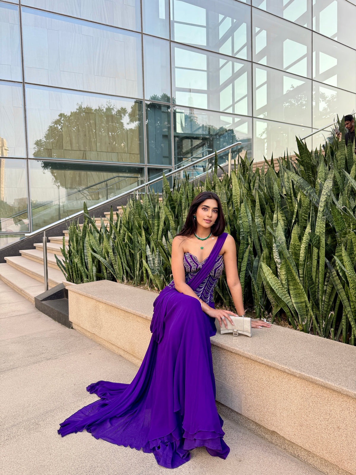 Corset Pre-draped Saree