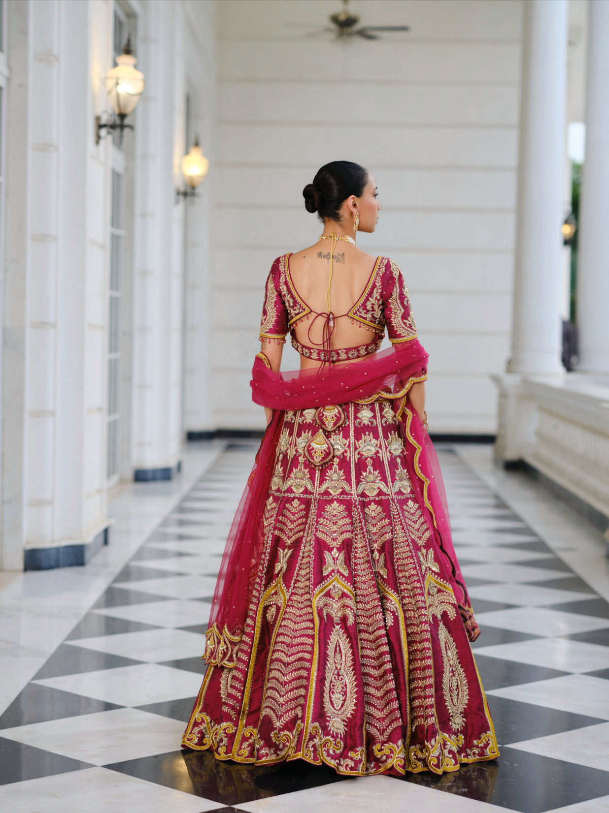 Embroidered Bridal Lehenga Set
